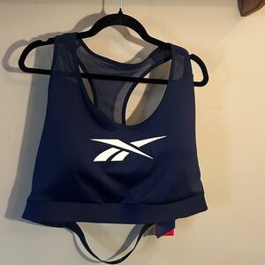 Reebok Women's Dark Blue Sports Bra